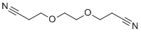 structure of CAS# 3386-87-6, 1,2-Bis(2-cyanoethoxy)ethane;3-[2-(2-cyanoethoxy)ethoxy]propanenitrile