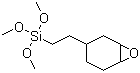 2-(3,4-环氧环己烷)乙基三甲氧基硅烷分子结构 (CAS 3388-04-3)