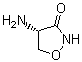 structure of CAS# 339-72-0, (S)-(-)-Cycloserine;(S)-Cycloserine; Cyclo-L-serine; L-4-Amino-3-isoxazolidinone; L-Cycloserine; Levcycloserine; l-4-Amino-3-isoxazolidinone