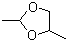 2,4-二甲基-1,3-二氧戊环分子结构 (CAS 3390-12-3)