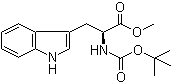 N-[(1,1-Dimethylethoxy)carbonyl]-L-tryptophan methyl ester molecular structure (CAS 33900-28-6)