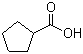 Cyclopentanecarboxylic acid molecular structure (CAS 3400-45-1)