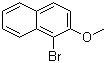 structure of CAS# 3401-47-6, 1-Bromo-2-methoxynaphthalene
