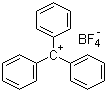 Triphenylcarbenium tetrafluoroborate molecular structure (CAS 341-02-6)
