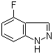 4-氟-1H-吲唑分子结构 (CAS 341-23-1)
