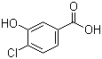 4-Chloro-3-hydroxybenzoic acid molecular structure (CAS 34113-69-4)