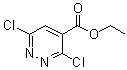 Ethyl 3,6-dichloropyridazine-4-carboxylate molecular structure (CAS 34127-22-5)