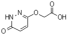 [(1,6-Dihydro-6-oxo-3-pyridazinyl)oxy]acetic acid molecular structure (CAS 34173-61-0)