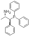 ((1S,2S)-2-Amino-1-phenylpropyl)diphenylphosphine molecular structure (CAS 341968-71-6)