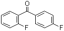 结构式 CAS# 342-25-6, 2,4'-二氟二苯甲酮