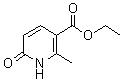 structure of CAS# 3424-43-9, Ethyl 2-methyl-6-oxo-1,6-dihydropyridine-3-carboxylate;6-Hydroxy-2-methylnicotinic acid ethyl ester; Ethyl 6-hydroxy-2-methylnicotinate
