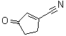 structure of CAS# 34250-16-3, 3-Cyano-2-cyclopentenone;3-Oxo-1-cyclopentene-1-carbonitrile