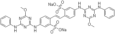Fluorescent Brightener 134 molecular structure (CAS 3426-43-5)
