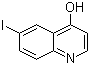 6-Iodo-4-quinolinol molecular structure (CAS 342617-07-6)