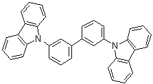 3,3'-Bis(N-carbazolyl)-1,1'-biphenyl molecular structure (CAS 342638-54-4)