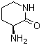 (S)-3-Aminopiperidine-2-one molecular structure (CAS 34294-79-6)