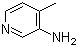 3-Amino-4-methylpyridine molecular structure (CAS 3430-27-1)