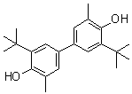 3,3'-di-tert-Butyl-4,4'-dihydroxy-5,5'-dimethylbiphenyl molecular structure (CAS 3432-00-6)
