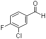 3-Chloro-4-fluorobenzaldehyde molecular structure (CAS 34328-61-5)
