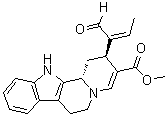 Isovallesiachotamine分子结构 (CAS 34384-71-9)