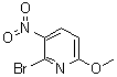 2-Bromo-6-methoxy-3-nitropyridine molecular structure (CAS 344296-05-5)