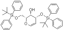 2,6-Anhydro-5-deoxy-1,4-bis-O-[(1,1-dimethylethyl)diphenylsilyl]-D-arabino-hex-5-enitol molecular structure (CAS 344303-60-2)