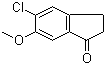 structure of CAS# 344305-70-0, 5-Chloro-2,3-dihydro-6-methoxy-1H-inden-1-one