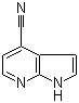 4-Cyano-7-azaindole molecular structure (CAS 344327-11-3)