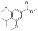 Methyl 4-isopropyl-3,5-dimethoxybenzoate molecular structure (CAS 344396-17-4)