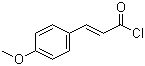 4-Methoxycinnamoyl chloride molecular structure (CAS 34446-64-5)