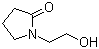 structure of CAS# 3445-11-2, 1-(2-Hydroxyethyl)-2-pyrrolidone;N-(2-Hydroxyethyl)-2-pyrrolidone