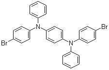 N,N'-Diphenyl-N,N'-bis(4-bromophenyl)biphenyl-4,4'-diamine molecular structure (CAS 344782-48-5)