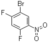 结构式 CAS# 345-24-4, 2,4-二氟-5-硝基溴苯