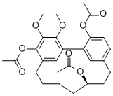 structure of CAS# 34509-52-9, Myricanol triacetate