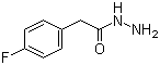 4-Fluorophenylacetyl hydrazine molecular structure (CAS 34547-28-9)