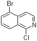 结构式 CAS# 34551-41-2, 5-溴-1-氯异喹啉