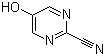 structure of CAS# 345642-86-6, 5-Hydroxy-2-pyrimidinecarbonitrile;2-Cyano-5-pyrimidinol