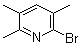 2-Bromo-3,5,6-trimethylpyridine molecular structure (CAS 34595-91-0)