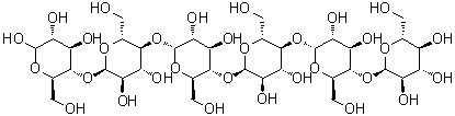 structure of CAS# 34620-77-4, Maltohexaose;Amylohexaose