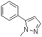 1-甲基-5-苯基-1H-吡唑分子结构 (CAS 3463-27-2)