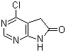 结构式 CAS# 346599-63-1, 4-氯-5H-吡咯并[2,3-d]嘧啶-6(7H)-酮