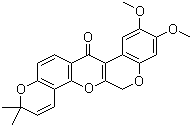 structure of CAS# 3466-23-7, Dehydrodeguelin