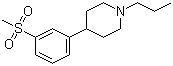 4-[3-(Methylsulfonyl)phenyl]-1-propylpiperidine molecular structure (CAS 346688-38-8)