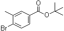 4-Bromo-3-methylbenzoic acid tert-butyl ester molecular structure (CAS 347174-28-1)