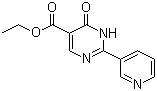 1,6-Dihydro-6-oxo-2-(3-pyridinyl)-5-pyrimidinecarboxylic acid ethyl ester molecular structure (CAS 34750-63-5)