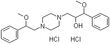 Zipeprol dihydrochloride molecular structure (CAS 34758-84-4)