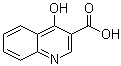 4-Hydroxy-3-quinolinecarboxylic acid molecular structure (CAS 34785-11-0)