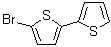 5-溴-2,2'-联噻吩分子结构 (CAS 3480-11-3)