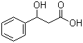 structure of CAS# 3480-87-3, 3-Hydroxy-3-phenylpropanoic acid;3-Phenyl-3-hydroxypropanoic acid; 3-Hydroxy-3-phenylpropionic acid; NSC 120422; NSC 16256