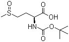 Boc-L-methionine sulfoxide molecular structure (CAS 34805-21-5)